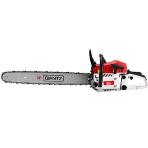 Chainsaw Petrol 62cc   22" Bar  Commercial E-Start Pruning Chain Saw