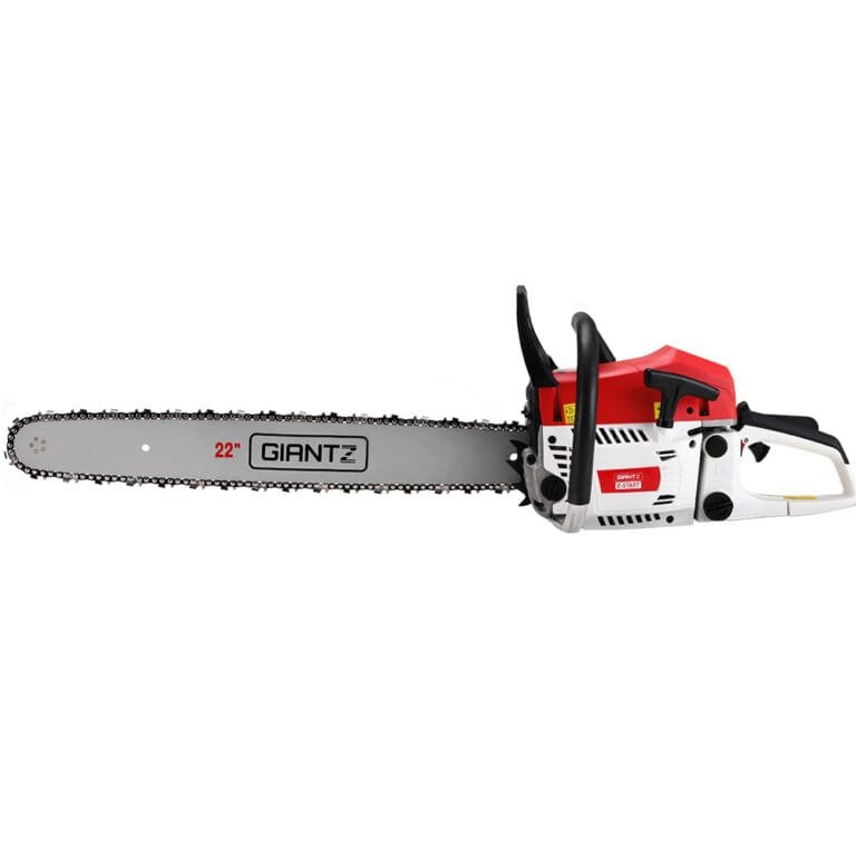 Chainsaw Petrol 62cc   22" Bar  Commercial E-Start Pruning Chain Saw