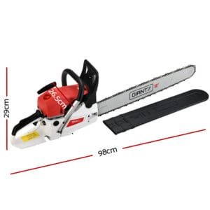 Chainsaw Petrol 62cc   22" Bar  Commercial E-Start Pruning Chain Saw