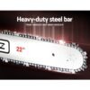 Chainsaw Petrol 62cc   22" Bar  Commercial E-Start Pruning Chain Saw