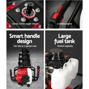 Giantz 92CC  200 mm  Post Hole Digger.