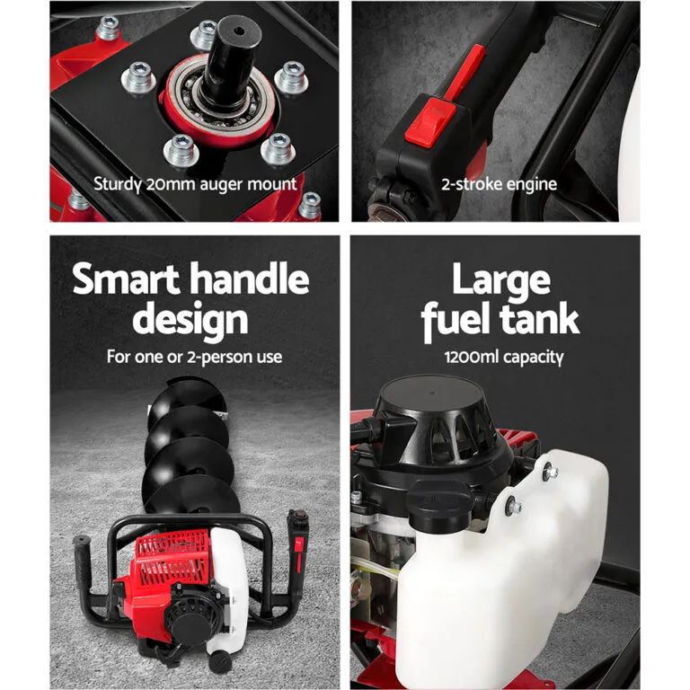 Giantz 92CC  200 mm  Post Hole Digger.