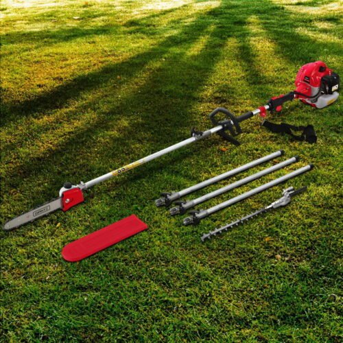 Giantz 62CC Pole Chainsaw Hedge Trimmer