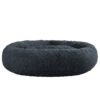 i.Pet Pet Bed Dog Cat 110cm Calming Extra Large Soft Plush Dark Grey