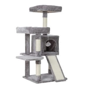 i.Pet 103cm Cat Scratching Tower -  Grey