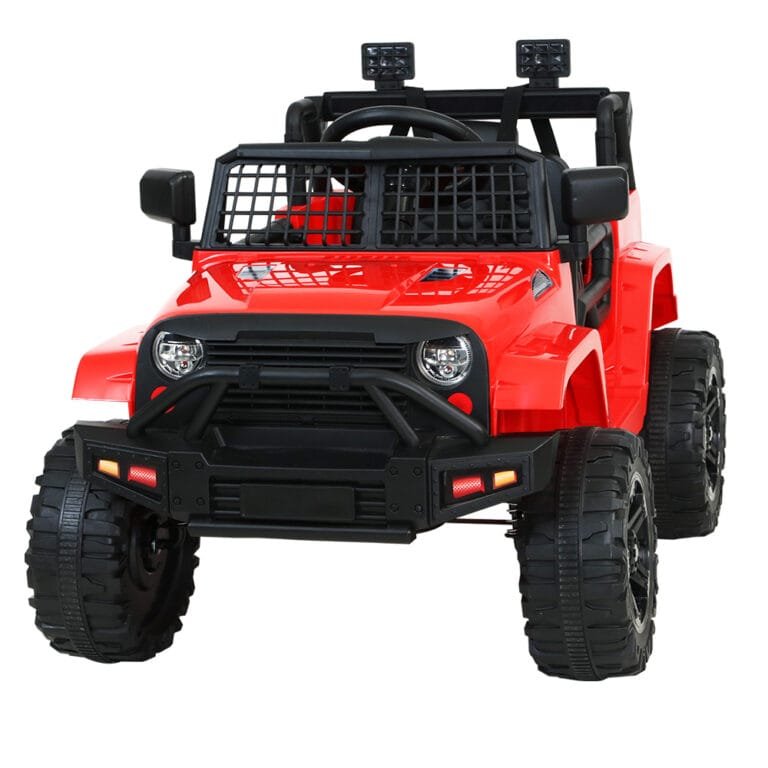 Rigo Kids Electric Ride On Car Jeep - Red