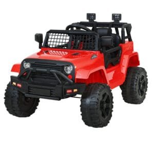 Rigo Kids Electric Ride On Car Jeep - Red