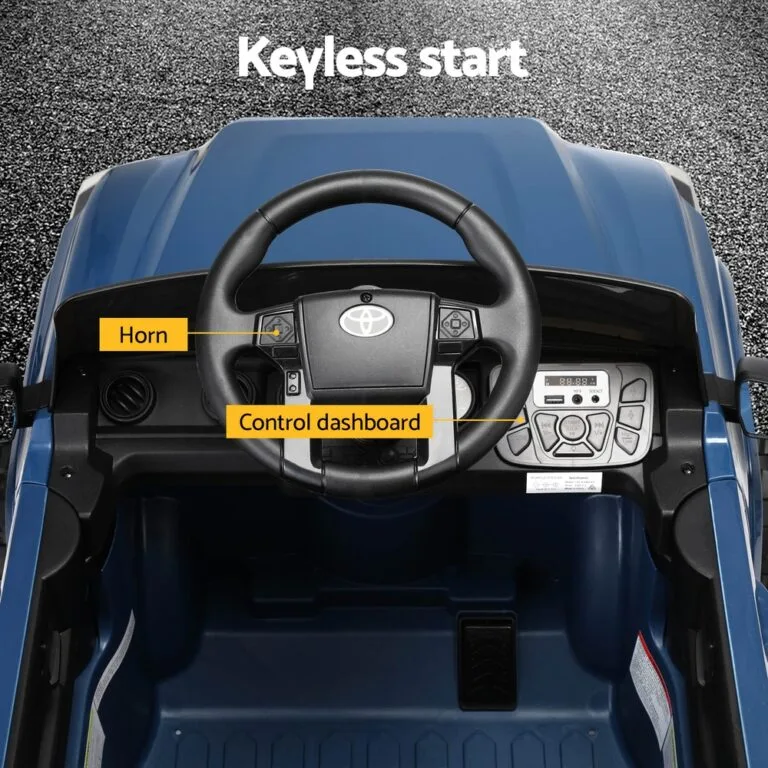 Kids Electric Ride On Car Off Road - Blue