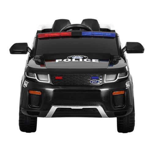 Rigo Electric Ride On Police Car  Black