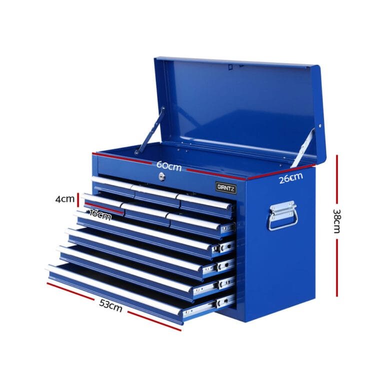Giantz 10 Drawer Toolbox  Blue