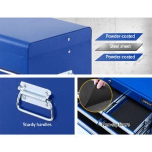 Giantz 10 Drawer Toolbox  Blue