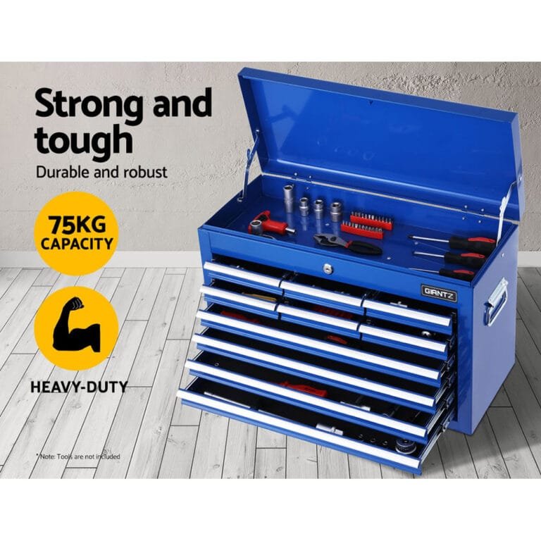 Giantz 10 Drawer Toolbox  Blue