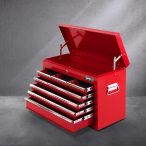 Giantz 9 Drawer Toolbox Red