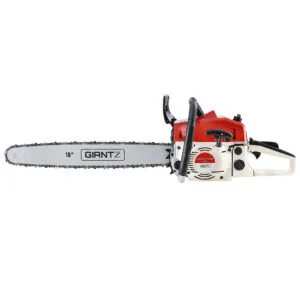 45CC Petrol Chainsaw – 18" Bar, Easy Start, Tree Pruning & Cutting