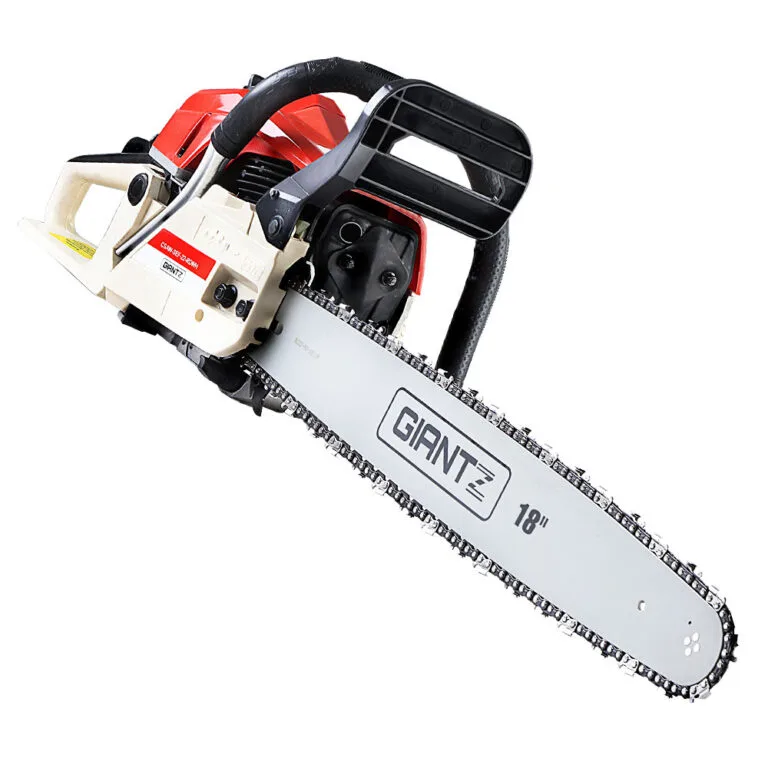 45CC Petrol Chainsaw – 18" Bar, Easy Start, Tree Pruning & Cutting