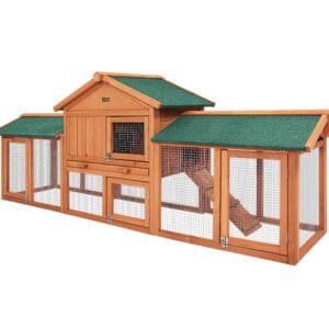 Rabbit Hutch, Chicken Coop  220cm x 44cm x 84cm