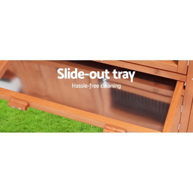 Rabbit Hutch, Chicken Coop  220cm x 44cm x 84cm