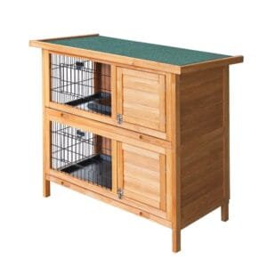 PET-GT-RHT1240-5155-00.jpg Rabbit Hutch Chicken Coop 91.5cm x 45cm x 82cm