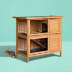 Rabbit Hutch Chicken Coop 91.5cm x 45cm x 82cm
