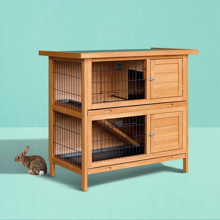 PET-GT-RHT1240-5155-07.jpg Rabbit Hutch Chicken Coop 91.5cm x 45cm x 82cm