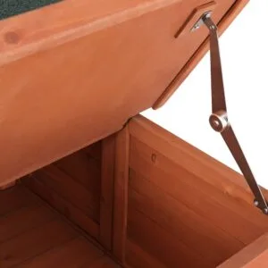PET-CH-2DOOR-BR-185543-03.jpg i.Pet Outdoor Cat House, Rabbit Hutch, Wooden Shelter
