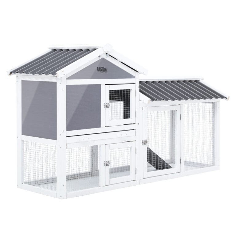 V274-PET-RHPOLY1500S-202504071241-00.jpg Rabbit Hutch Chicken Coop Two Storey 147cm x 43cm x 85cm